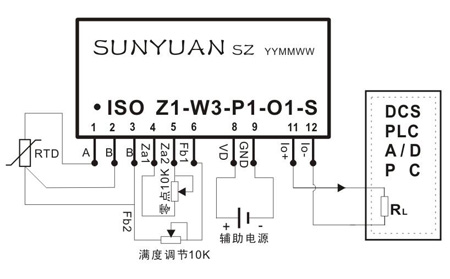 熱電阻信號隔離變送器應(yīng)用