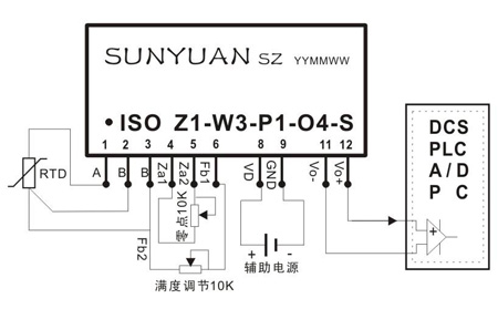 熱電阻信號隔離變送器應(yīng)用