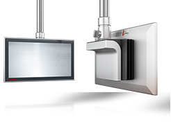 緊湊型多點(diǎn)觸控面板型 PC 防護(hù)等級達(dá)到 IP 65，采用先進(jìn)的 Atom? 多核處理器